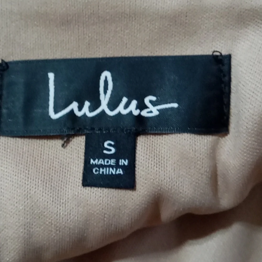 Lulu's SKIRT Womens SMALL COPPER SEQUENCE SKIRT  Cocktail Party NEW Long - Picture 5 of 6